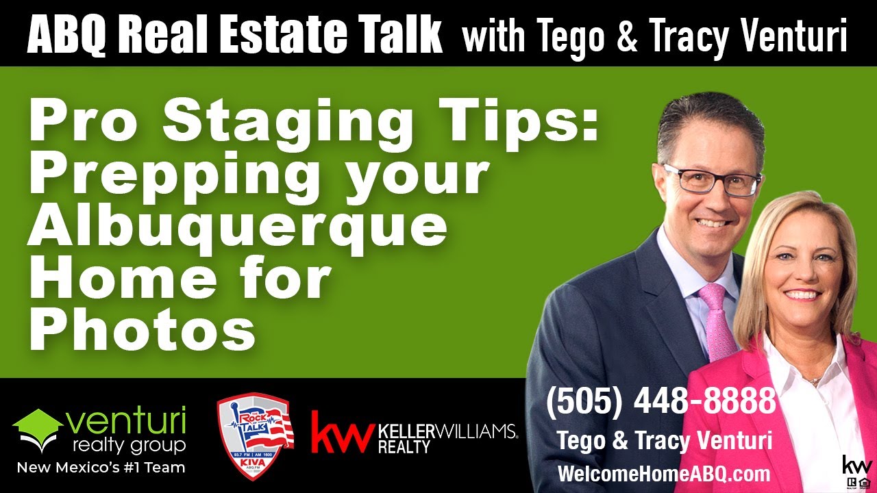 Pro Staging Tips: Prepping your Albuquerque Home for Photos