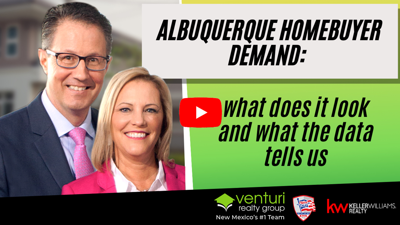 Albuquerque homebuyer demand: what does it look and what the data tells us