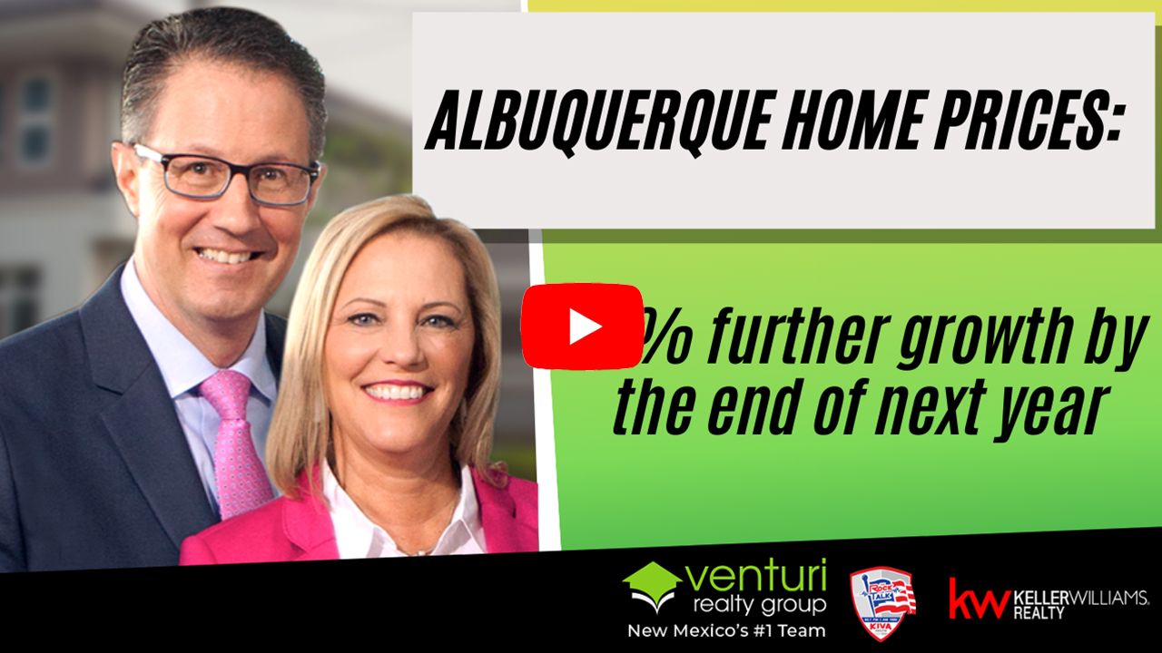 Albuquerque home prices: 16% further growth by the end of next year
