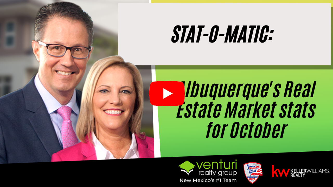 Stat-O-Matic: Albuquerque’s Real Estate Market stats for October