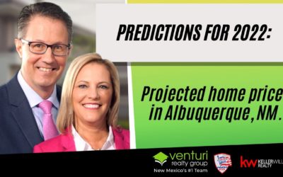 Predictions for 2022: Projected home prices in Albuquerque, NM.