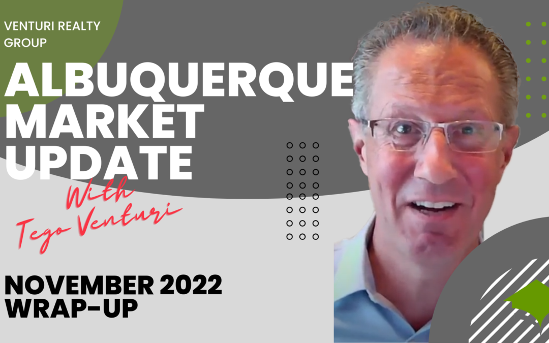 Albuquerque Real Estate: Prices Rising, But Sales Falling for November 2022