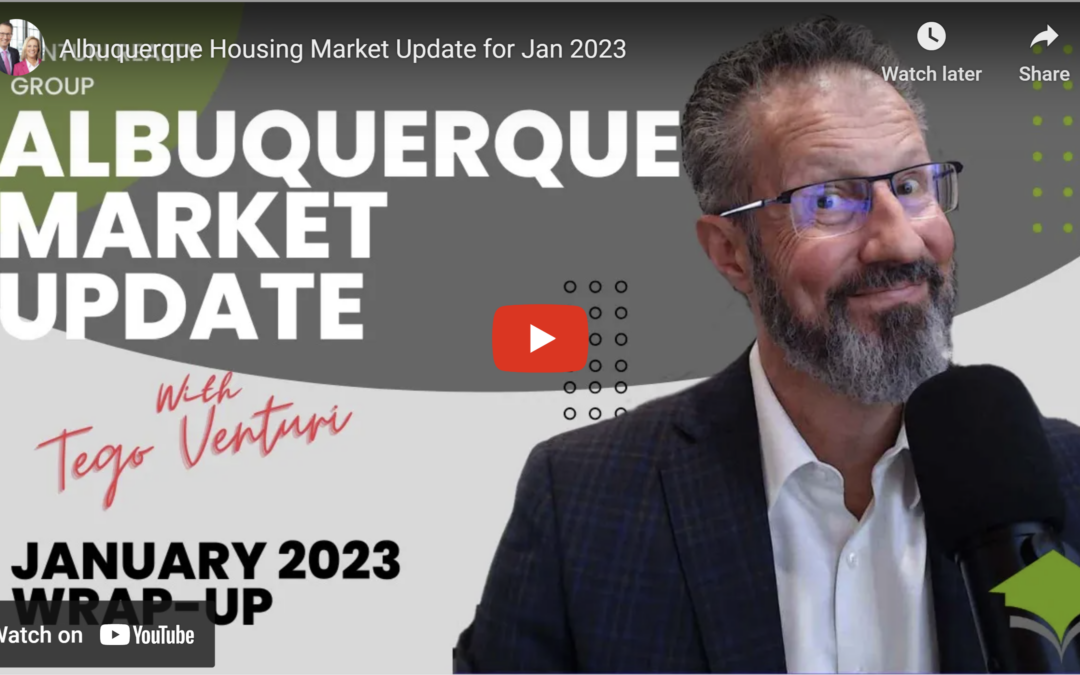 Albuquerque Housing Market Update for Jan 2023