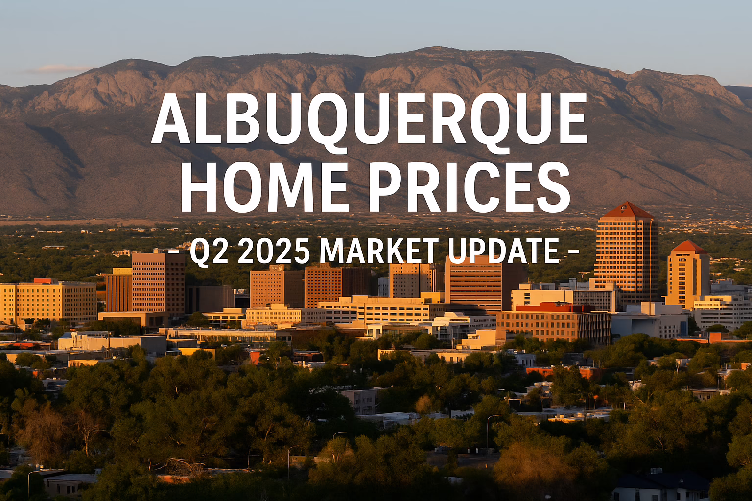 Albuquerque Home Prices Q2 2025: FHFA Report Shows 4.5% Growth