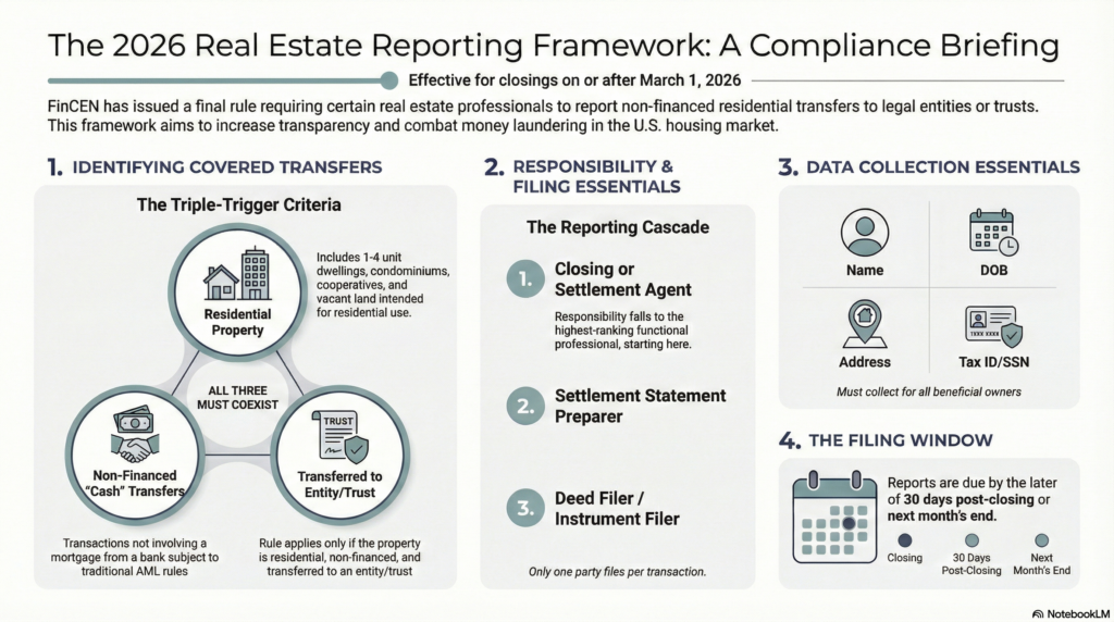 FinCEN Residential Real Estate Reporting