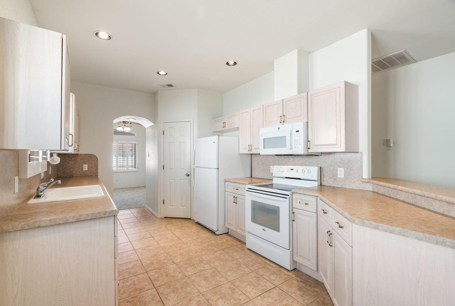 Kitchen at 6432 Monahiti Place NE in Albuquerque, New Mexico.