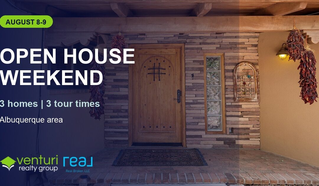 Albuquerque Open Houses This Weekend: Three Homes to Tour August 8-9
