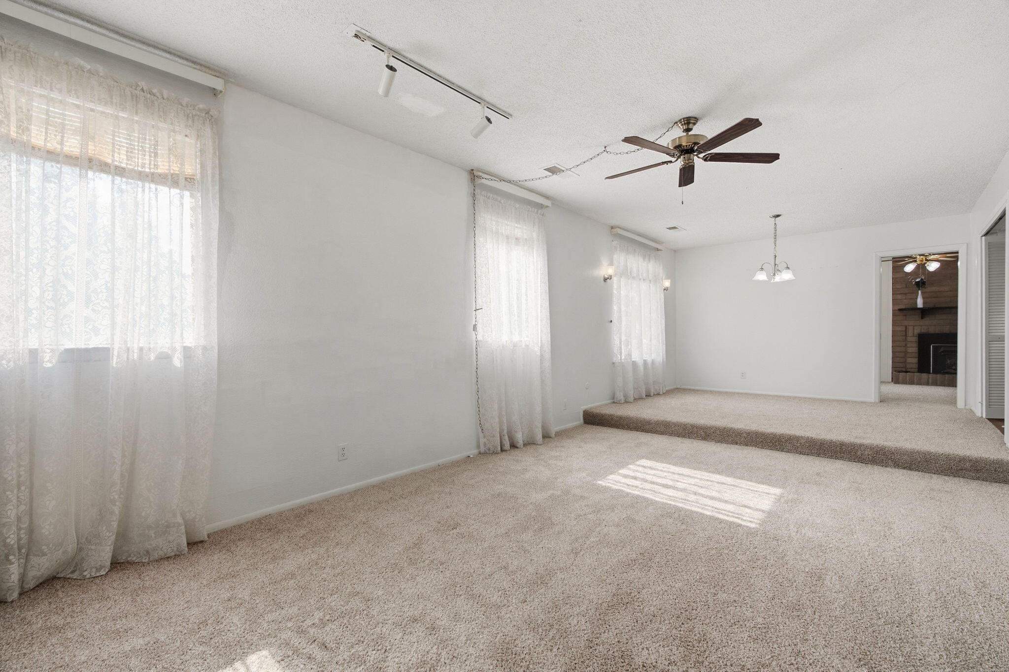 Bright second living area with new carpet at 4108 Leon Grande Avenue SE